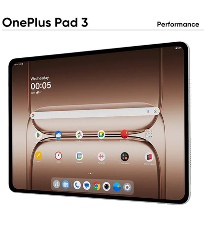Global Version OnePlus Pad 3 13.2inches Tablet 144Hz Screen 12140mAh Snapdragon 8 Battery 13MP Rear Camera 8 Speakers 80W Charge.
