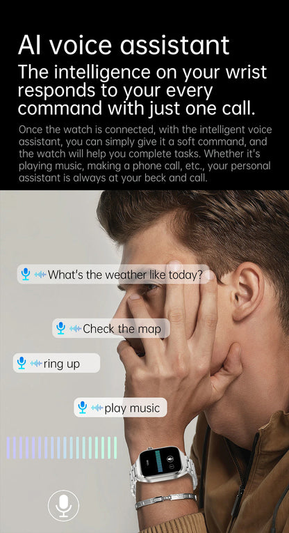 2025 New For XIAOMI Uric acid Blood lipids Smart Watch Men ECG+PPG Blood pressure Blood oxygen Bluetooth Call Health Smartwatchs