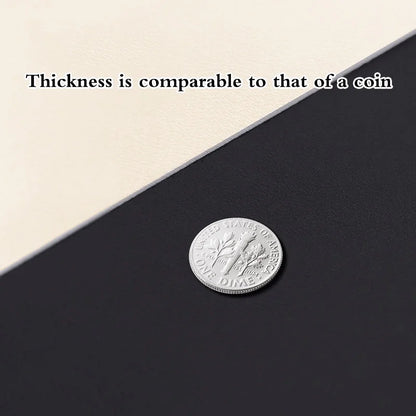 Portable Mouse pad large Gaming Waterproof Non-slip PU Leather Suede Desk Mat Computer Keyboard desk pad Mats white mousepad.