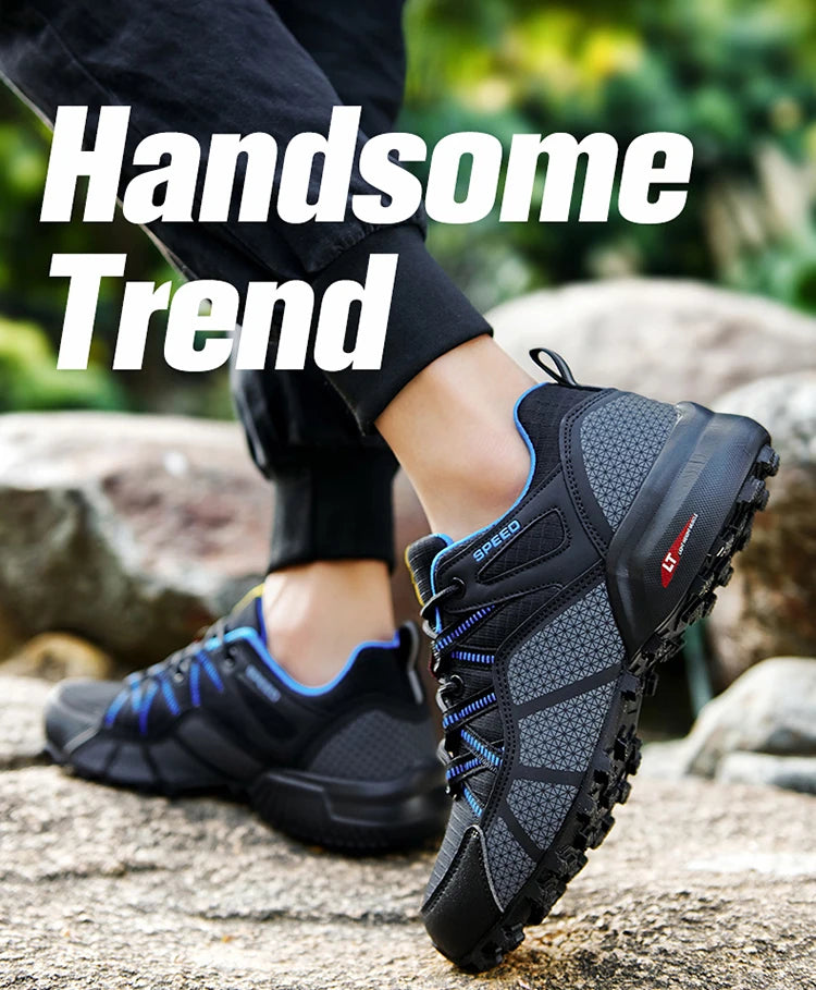 Men's Hiking Sports Shoes Waterproof And Wear-Resistant Hiking Training Shoes Outdoor Woodland Non-Slip Tactical Training Shoes