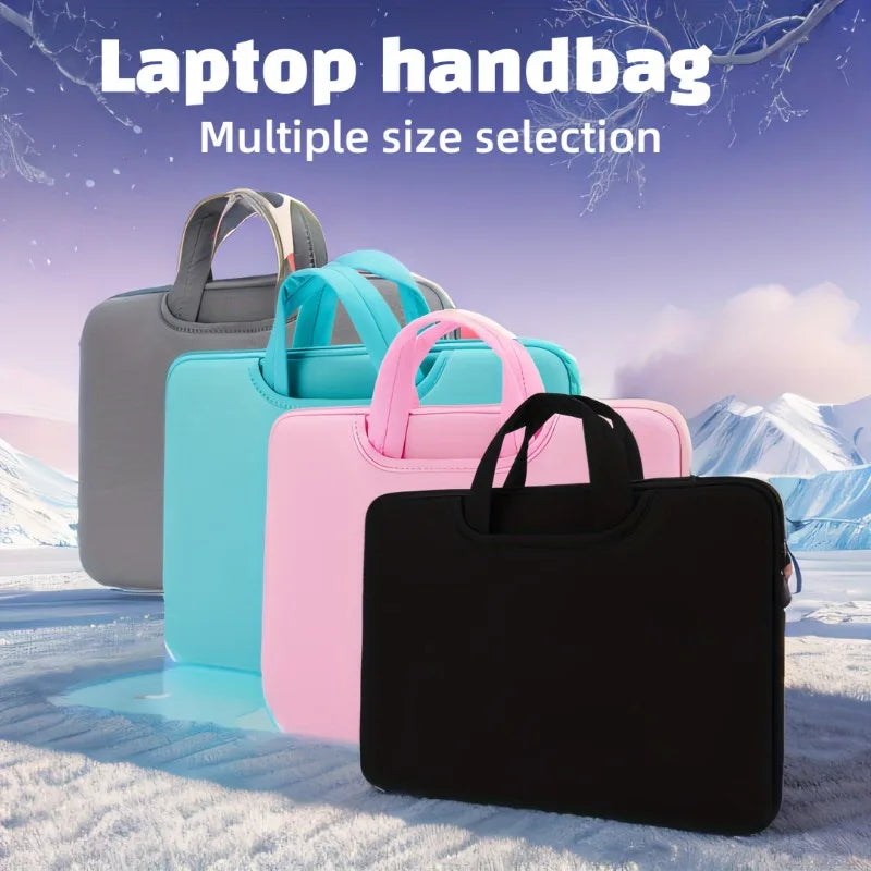 13/14/15/15.6Inch Laptop Handbag Computer Bag Front Pocket Can Hold Power, Mouse, Large Space Computer Handbag.