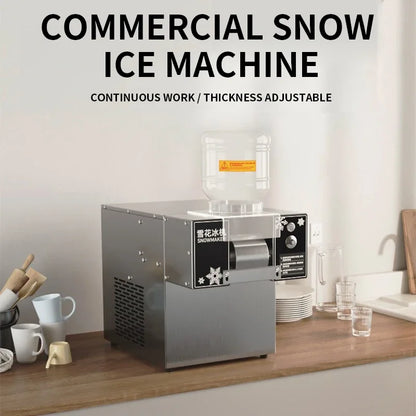 3L Snow Ice Maker Shaver Europe Snowflake Electric Ice Cube Cream Crushers Machine Korea Bingsu Slush Refrigerator 220/110V 360W.