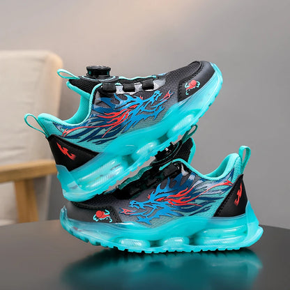 Autumn Origin Children Sneaker Boys Shoes 4 To 10 Years School Kid Sports Shoes Anti-slip Fashion Trainer Boy Sneaker.