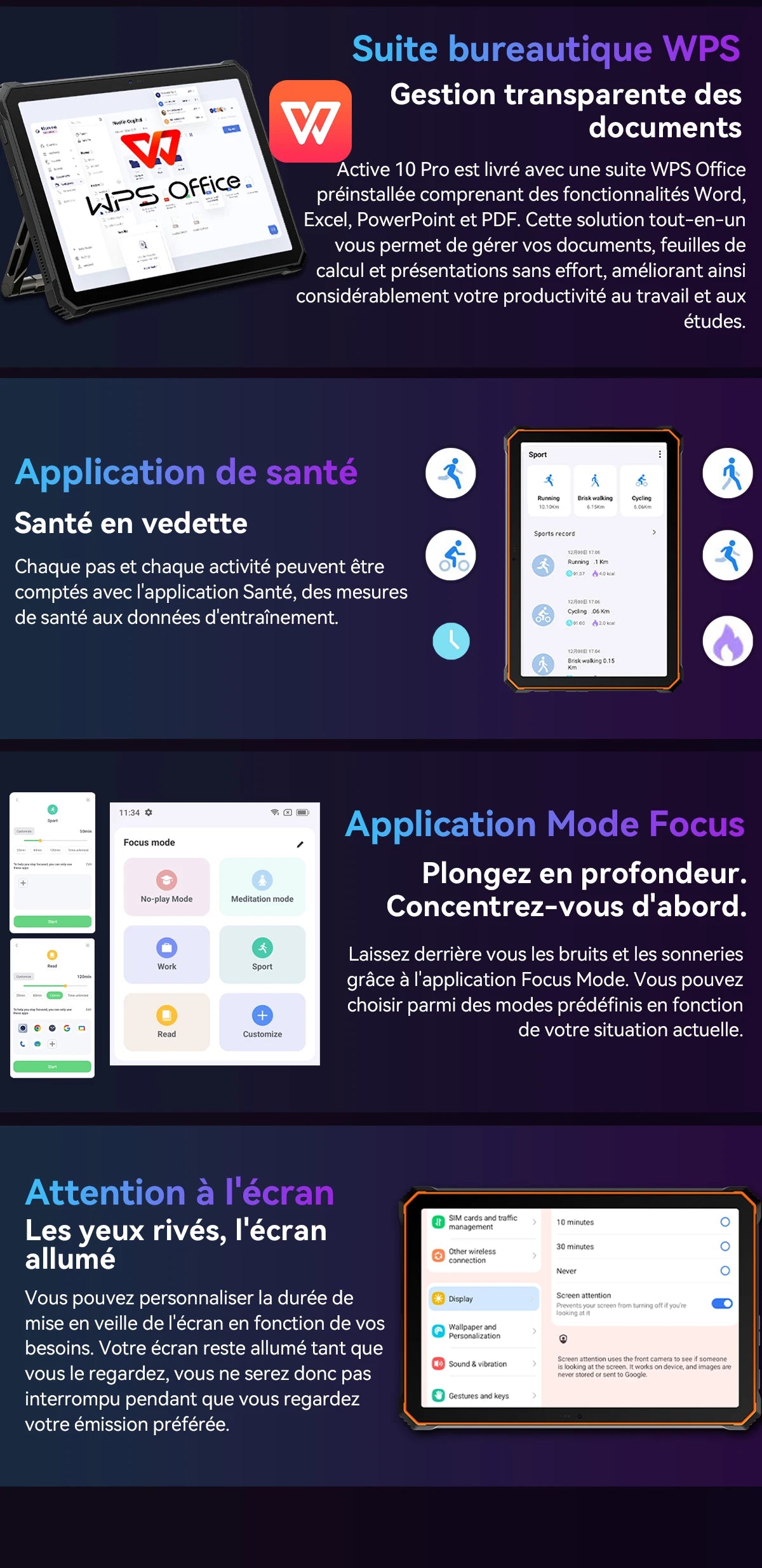 Blackview Active 10 Pro [No EU Charger] Rugged Tablet 36GB + 256GB 11.0" 30000mAh PC 108MP Dual SIM 5G