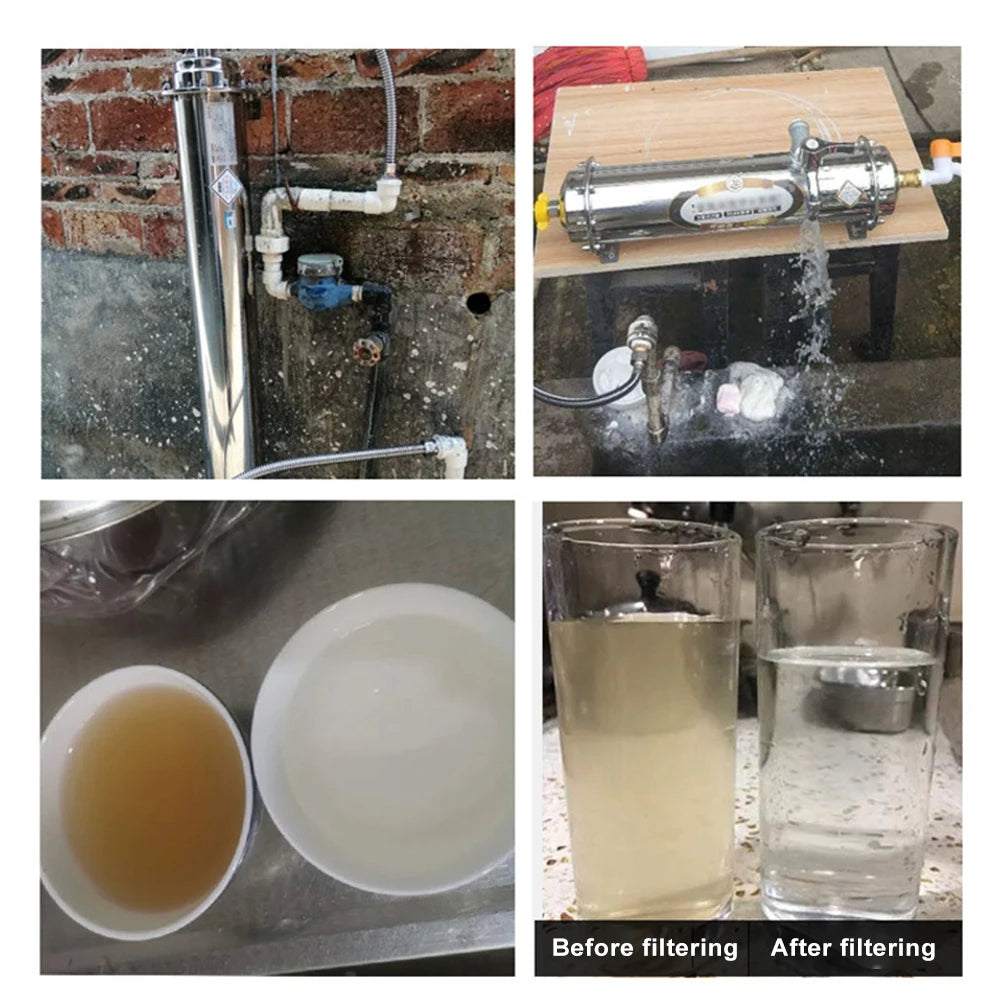 3000L Water Filter Machine 304 Stainless Steel Direct Drink Water Purification Equipment For Kitchen Restaurant Drink Filters.