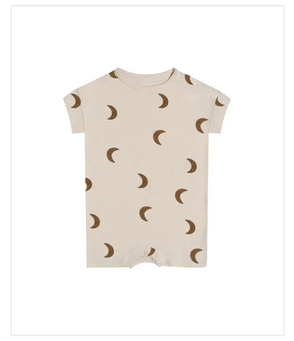 0-24M Neugeborenen Kind Baby Jungen Mädchen Kleidung Drucken Baumwolle Strampler Nette Süße Einteilige Overall Sommer Neue geboren Outfit.