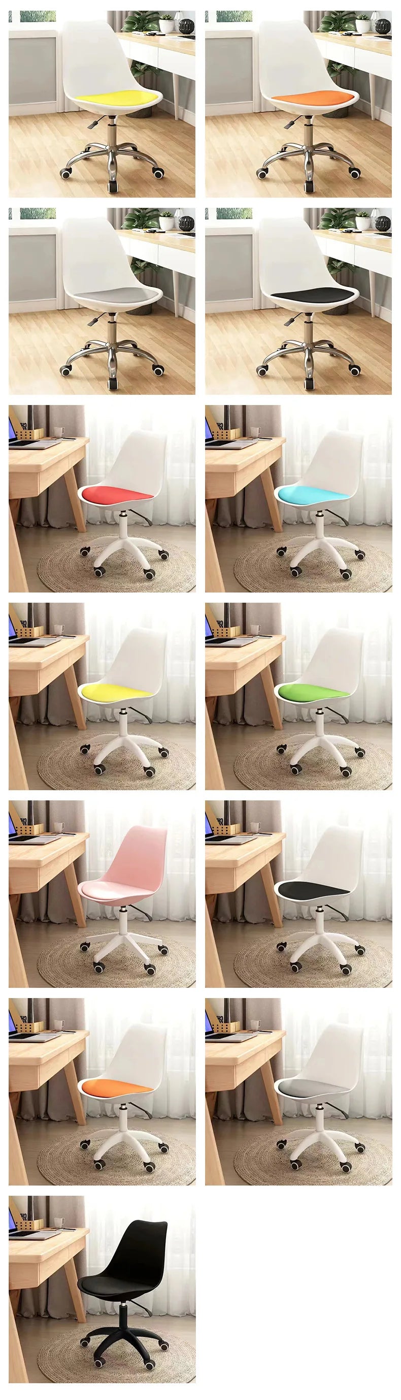 Computerstuhl Bürositz Mädchen Schlafzimmer Lift Make-up Stuhl Rückenlehne einfach sitzend und bequem