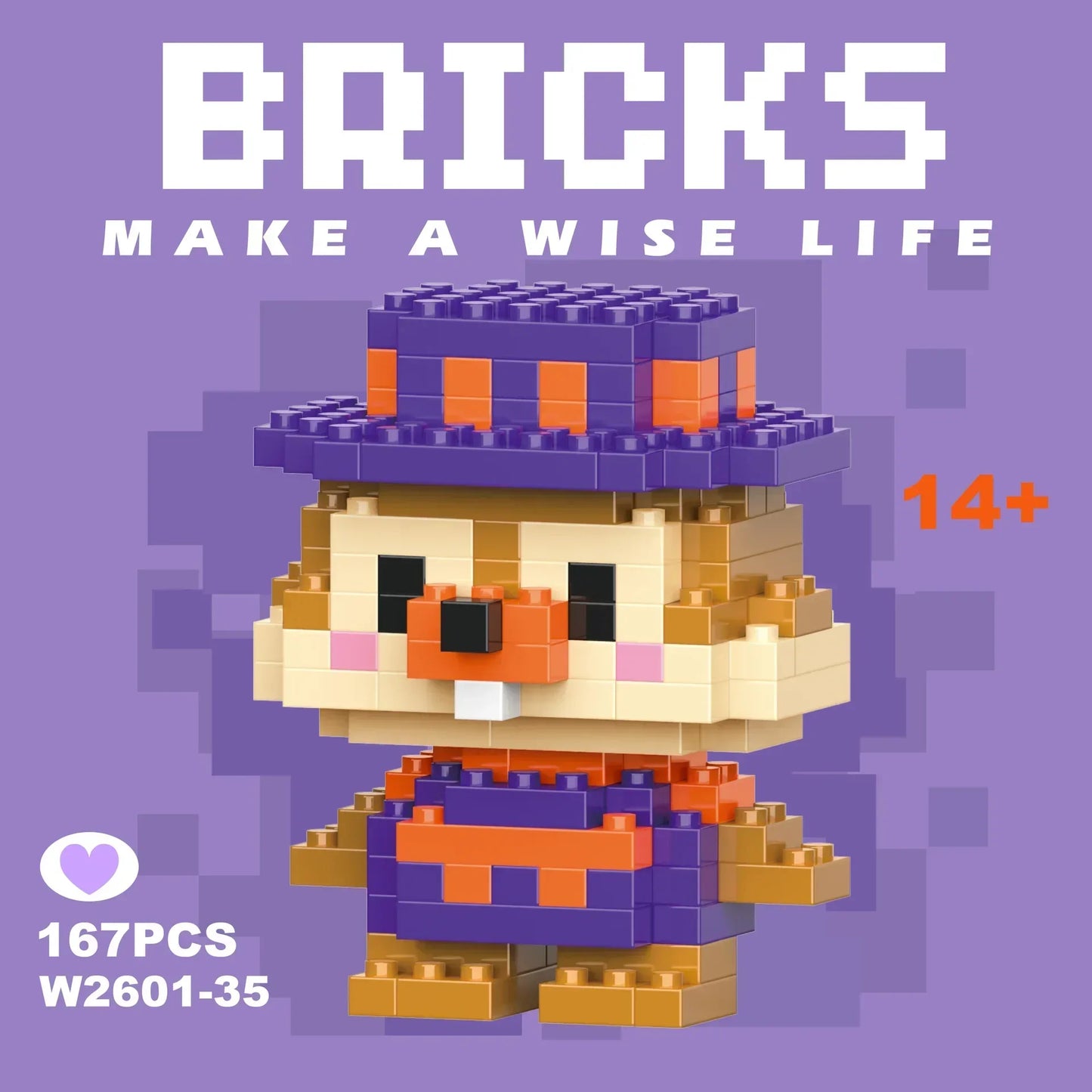 Disney 108 Style Stitch LinaBell Hello Kitty Building Blocks Princess Cartoon Figrues Bricks Children's Assembly Toys Model Gift