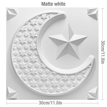 house wall renovation geometric 3D wall panel non-self-adhesive 3D wall sticker art ceramic tile wallpaper room bathroom ceiling