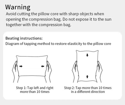 New Neck Pillow Help Sleep And Protect The Neck Cervical Orthopedic Soybean Fiber Massage Household SPA Pillow For Sleeping.