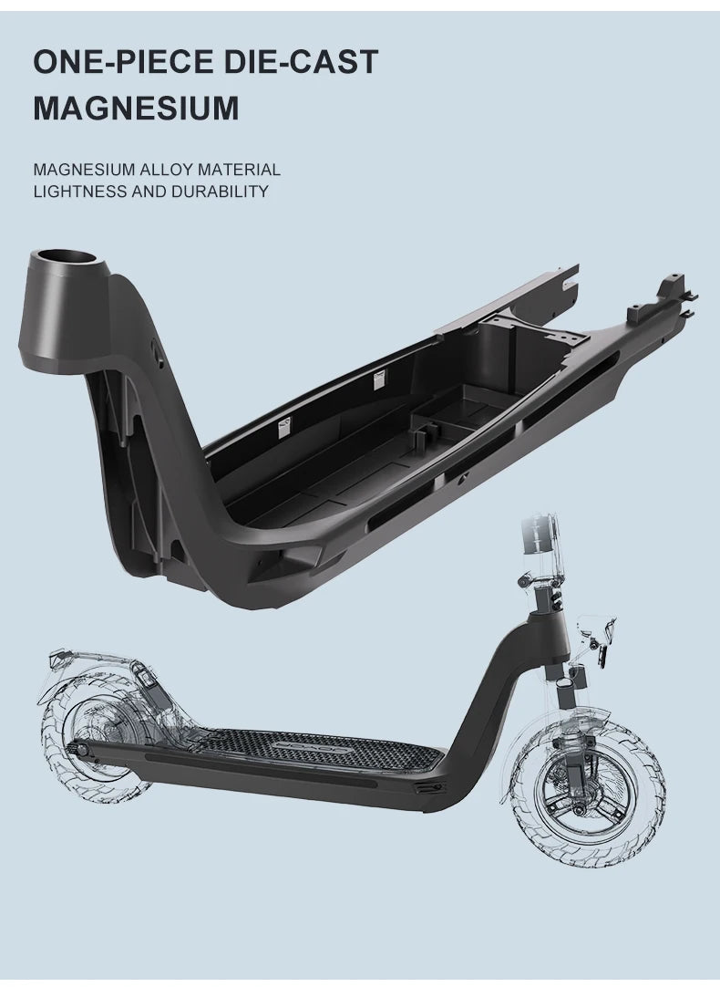 JOYOR C10E(ABE) Certification Electric Scooter  500W Motor Adult E-Scooter 10-inch Pneumatic Tire 48V10.4ah Battery E Scooter.