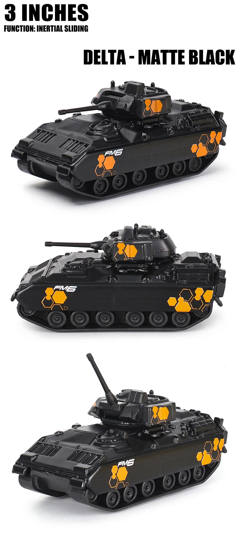 Maisto 3-inch military series model Tank armored vehicle classic static car alloy die-casting car model collection gift toy.