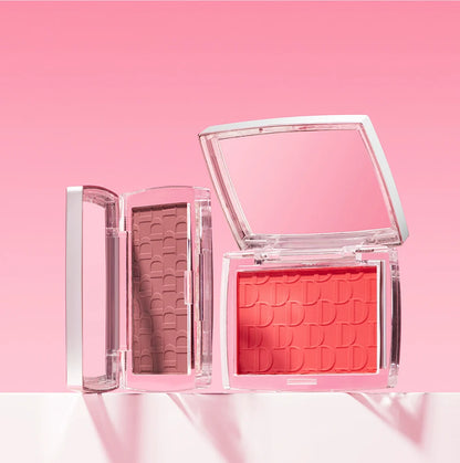 Blush Matte Natural Cheek Tint Brighten Face Waterproof Face Contouring Cosmetics Blush Powder Soft Female Makeup For Cheeks.