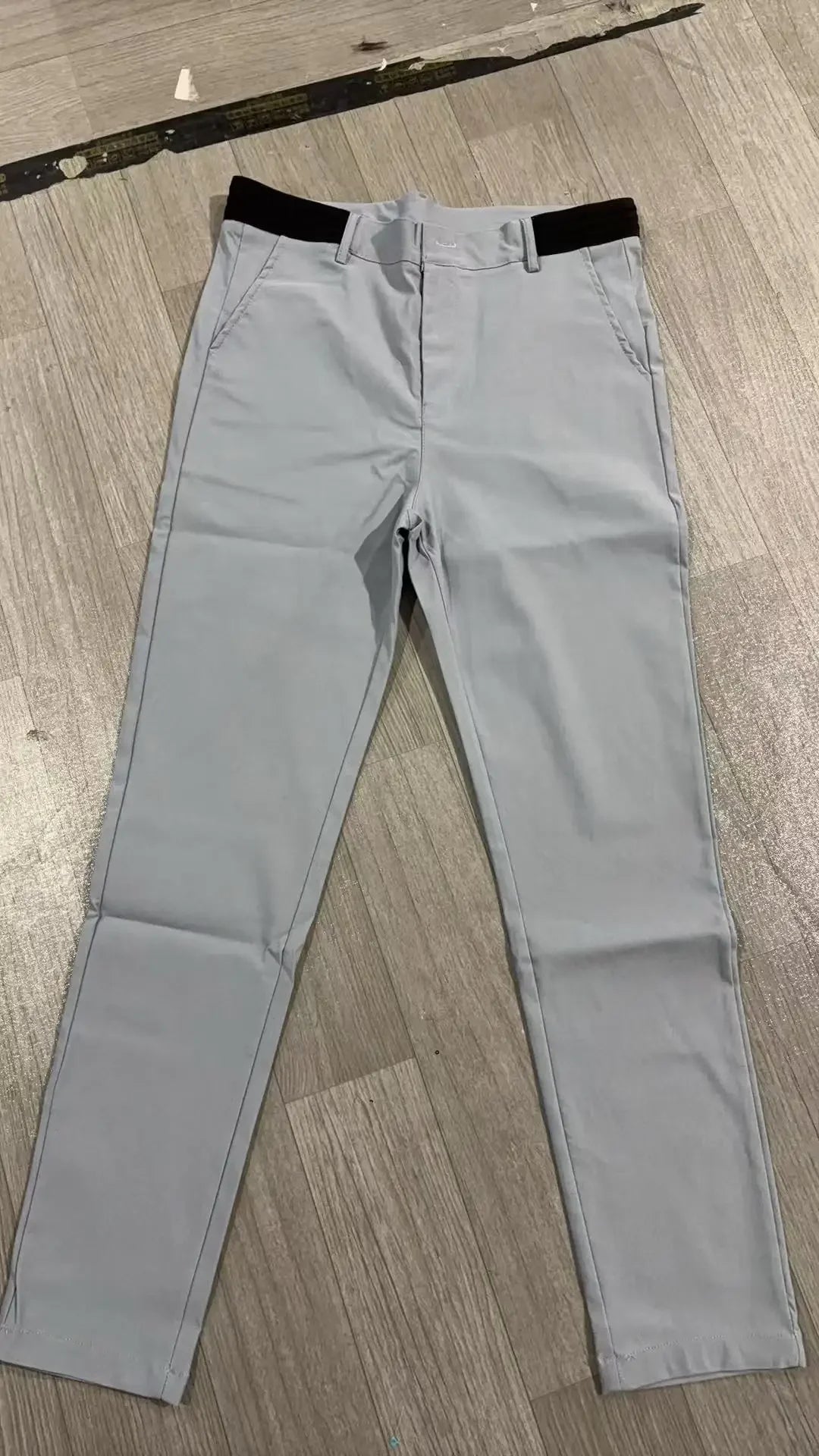 Men's Casual Breathable Cotton Long Pants All Season Versatile Business Style Comfortable Fit Youth Fashionable Loose Fit.