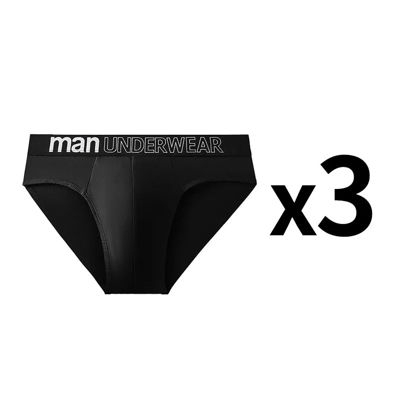 3 Teile/los männer Brief Briefs Unterwäsche Bequeme Höschen Shorts Sexy Geschenke für Mann Unterhosen