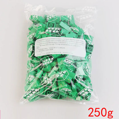 250/500/700 1000 Pcs Pieces Replacement Parts DIY Classic Brick Blocks Building Xmas Gift Creative Moc Sets City Brinquedos