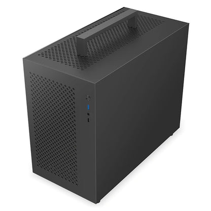 METALFISH S9 MATX Computer Case Gaming PC Chassis Support MATX/ITX/ATX PSU/240 Liquid Cooler/360mm GPU.