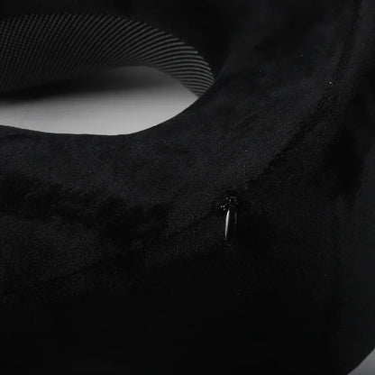 Memory Foam U-shaped Neck Pillow Neck Cushion Soft Neckrest Pad  Portable Travel Pillow Cervical Healthcare Massage Neck Pillow.