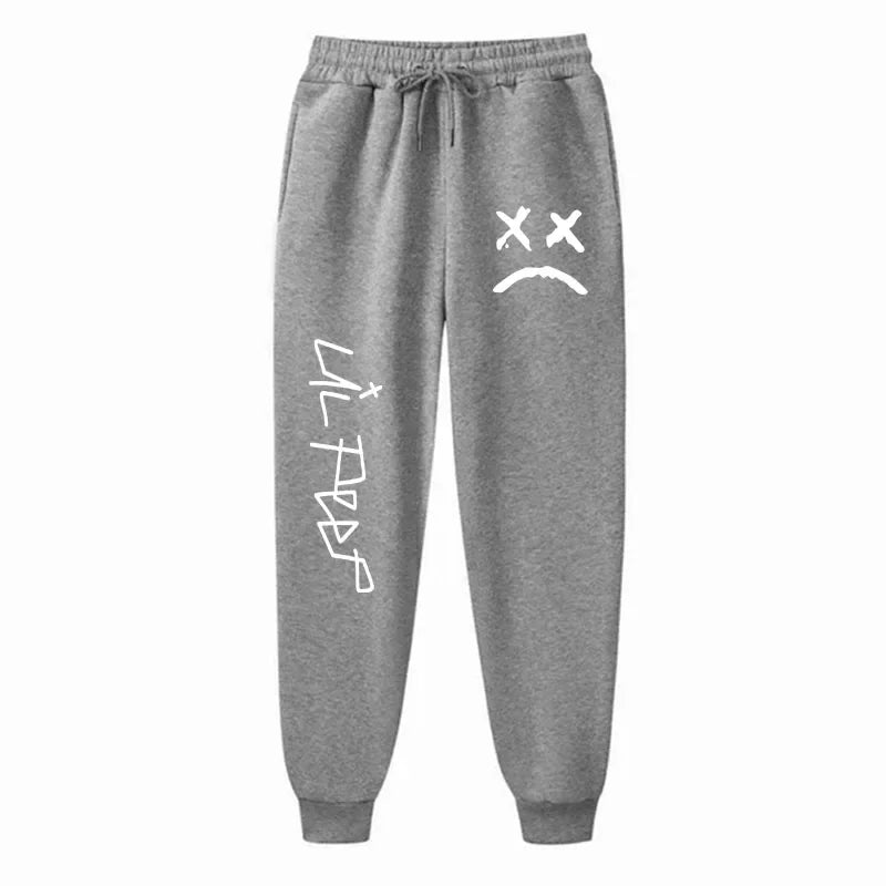 2024 New Running Jogging Pants Lil Peep Cry Baby Men Soft Bodybuilding Joggers Sweatpants Long Trousers Sport Training.