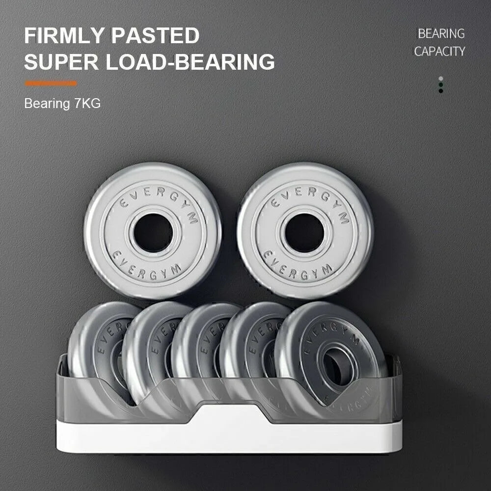 Kein Bohren Badezimmer Regal Kunststoff Dusche Organizer Wand montiert Toilettenartikel Lagerregal Shampoo Halter Bad Zubehör