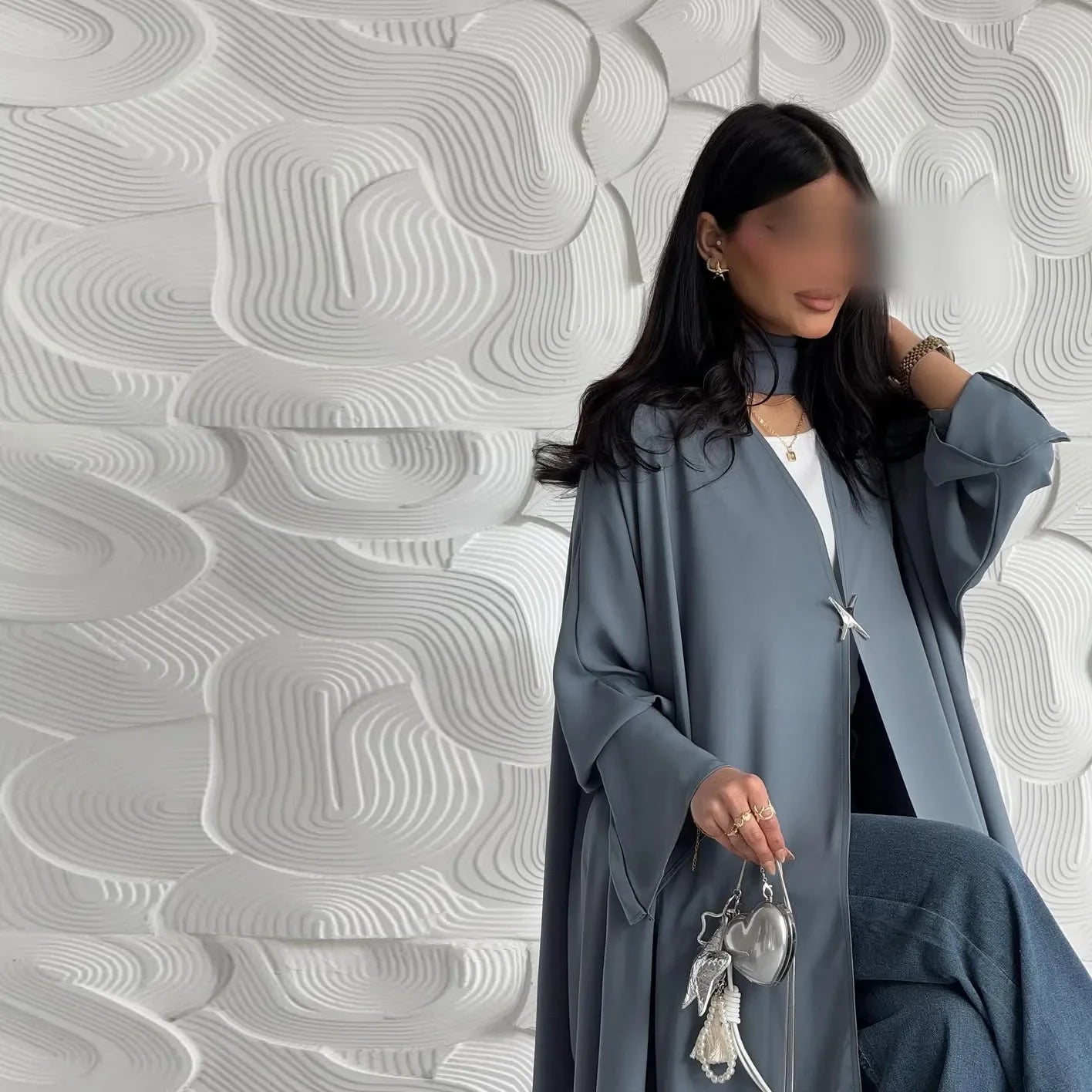 Muslim Dress Women Kimono Cardigan Dubai Open Abaya Turkey Kaftan Eid Djellaba Islam Clothing Robe Kebaya Caftan Marocain Femme.