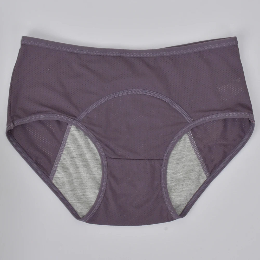 Menstrual Panties Women's menstrual underwear - leak proof and breathable - mid waist size m to 8XL menstrual hygiene pants exam.