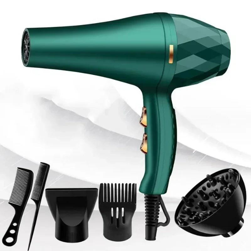 Hair Dryer Professional 1200W/2200W Gear Strong Power Blow Hair Dryer Brush For Hairdressing Barber Salon Tools Hair Dryer Fan