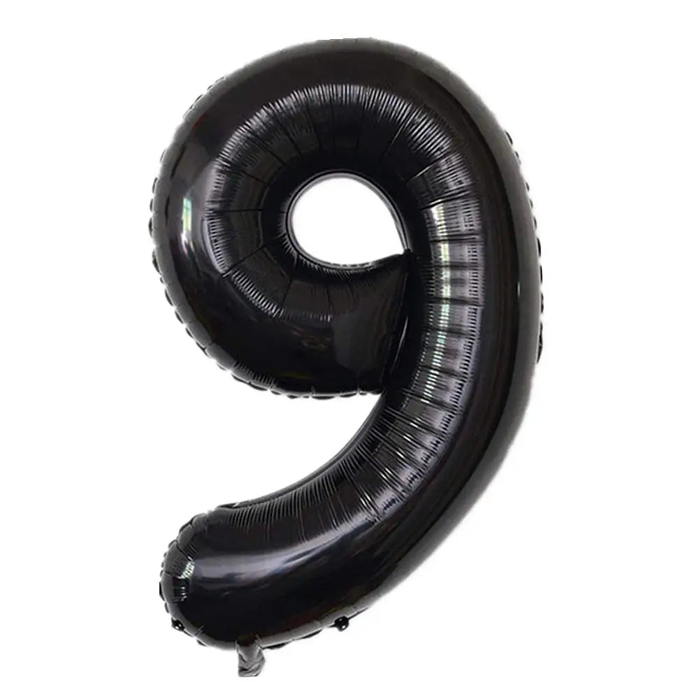 32 Zoll Regenbogen-Farbverlaufs-Zahlen-Folienballon 1-9 für Kindergeburtstag, Party-Dekoration, Babyparty, Brautparty, weitere Optionen verfügbar
