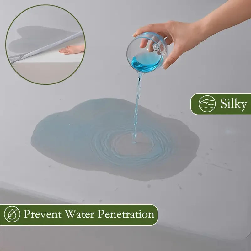 1pc Waterproof Mattress Protector Cover, Ultra-Soft Breathable Knitted Fitted Sheet for Bed, Bedroom Essentials.