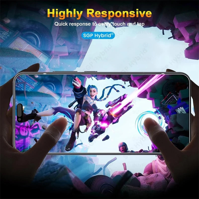 4-1Pcs 9H Clear Crystal Protective Glass Case For iPhone17 iPhone 17 Pro Max ProMax Air HD Cover On i Phone Air 17Pro 17ProMax.