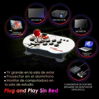 Retro Video Game Console Joystick MT6/M9  Retro Video Game PS1 Double Battle Wireless Controller Console Arcade Game,15000.