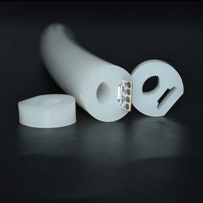 Round Flexible LED Neon Rope Lamp Silicone Tube 180/270/360° Tape Lamp Diffuser For WS2811 WS2815 Outdoor Decor Neon Strip Light.