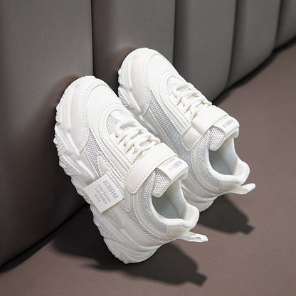 Kids Sports Shoes Children Casual Running Shoes for Boys Girls Air Mesh Breathable Fashion Sneakers Spring Summer Anti-skid Soft.