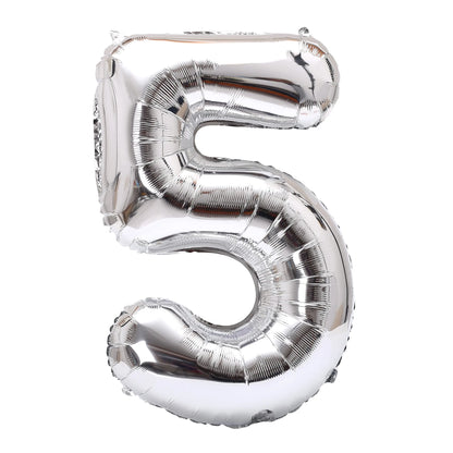 32 Zoll Regenbogen-Farbverlaufs-Zahlen-Folienballon 1-9 für Kindergeburtstag, Party-Dekoration, Babyparty, Brautparty, weitere Optionen verfügbar