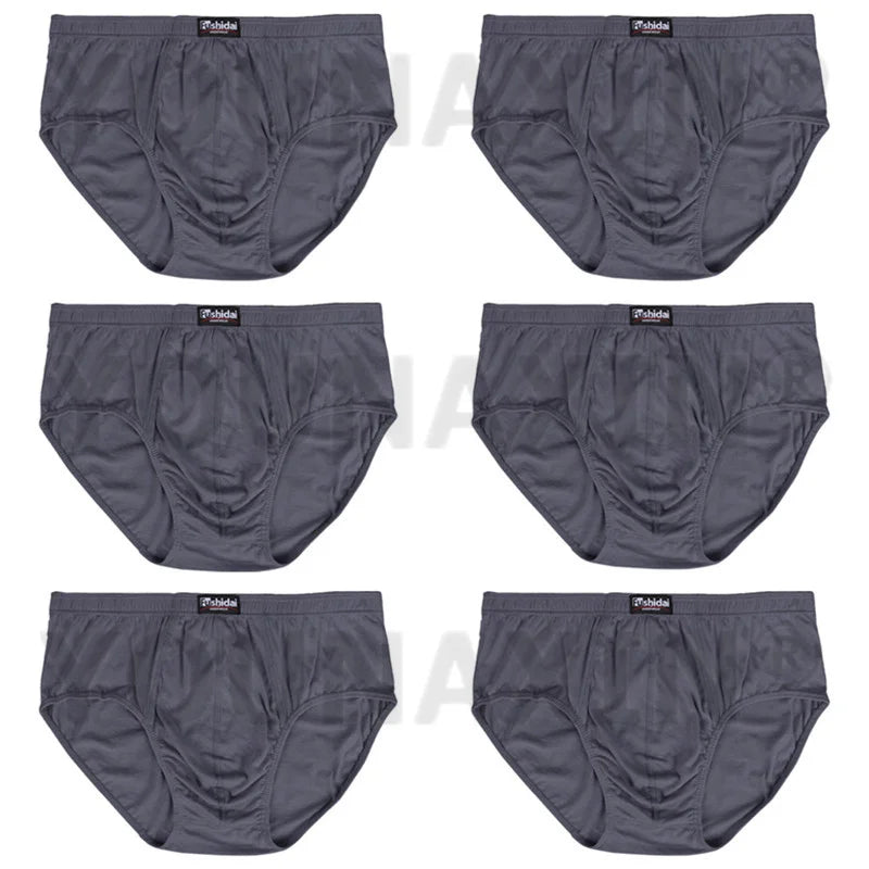6 Stück große Slips große Unterwäsche für Männer Unterhosen Baumwolle Jungen Höschen Unterwäsche Männliche Schlüpfer XL 2XL 3XL 4XL 5XL 6XL 7XL 8XL