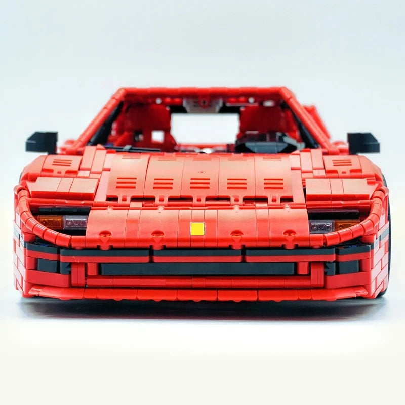 4026PCS Technical LOX Edition F40  Assembly MOC 140629 Building Block Car Supercar Model Adult High Difficulty Racing Toys.