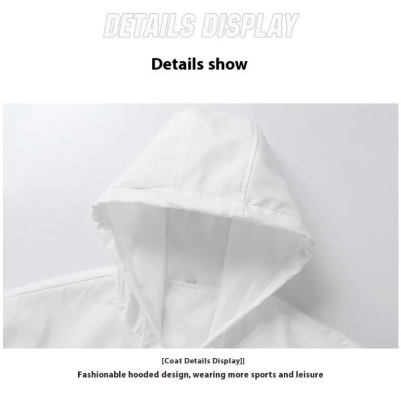 Spring and Autumn Men's Hooded Sports Leisure 2-piece Sets New Fashion Jacket and Pants Hip Hop Casual Running Sportswear Men.