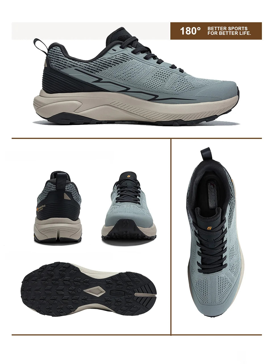 Baasploa Männer Wanderschuhe Komfort Tragen Beständig Outdoor Schuhe Männer Atmungsaktives Mesh Casual Turnschuhe Klettern Nicht-Slip Spitze Up.