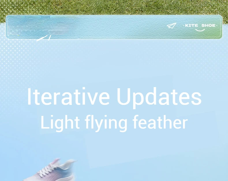 361 Degrees AirFeather 3.0 Women Running Shoes Lightweight Soft Trendy Casual Durable Versatile Stable Female Sneakers 682512219.