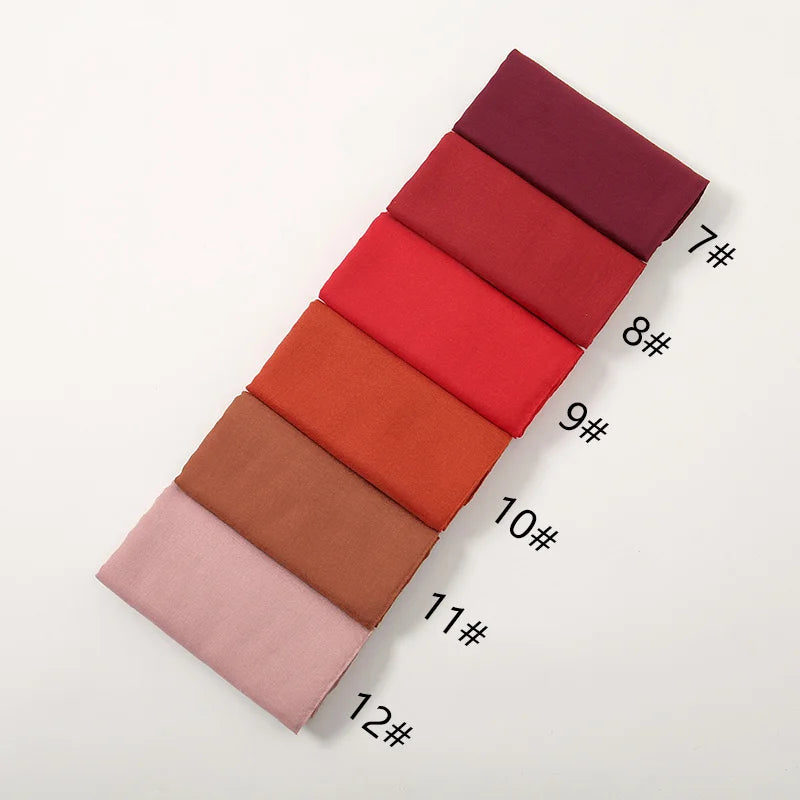 New Cotton Linen Hijab Scarf For Women Femme Musulmane shawls Kebaya Women's Hijab Headscarf Wrap Stoles Solid Islamic Headband.