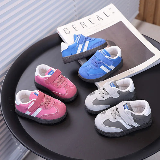 New Girl Child Sport Shoe Classic Spring Autumn Toddlers Boys Walking Shoes Versatile Fashion Kids Causal Sneakers Korean Style.