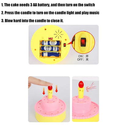 Pretend Play Tea Set Utensils Cut Kids Play House Birthday Cake Toys Children Toy Food Cake Model Girl Simulation Kitchen Coffee.