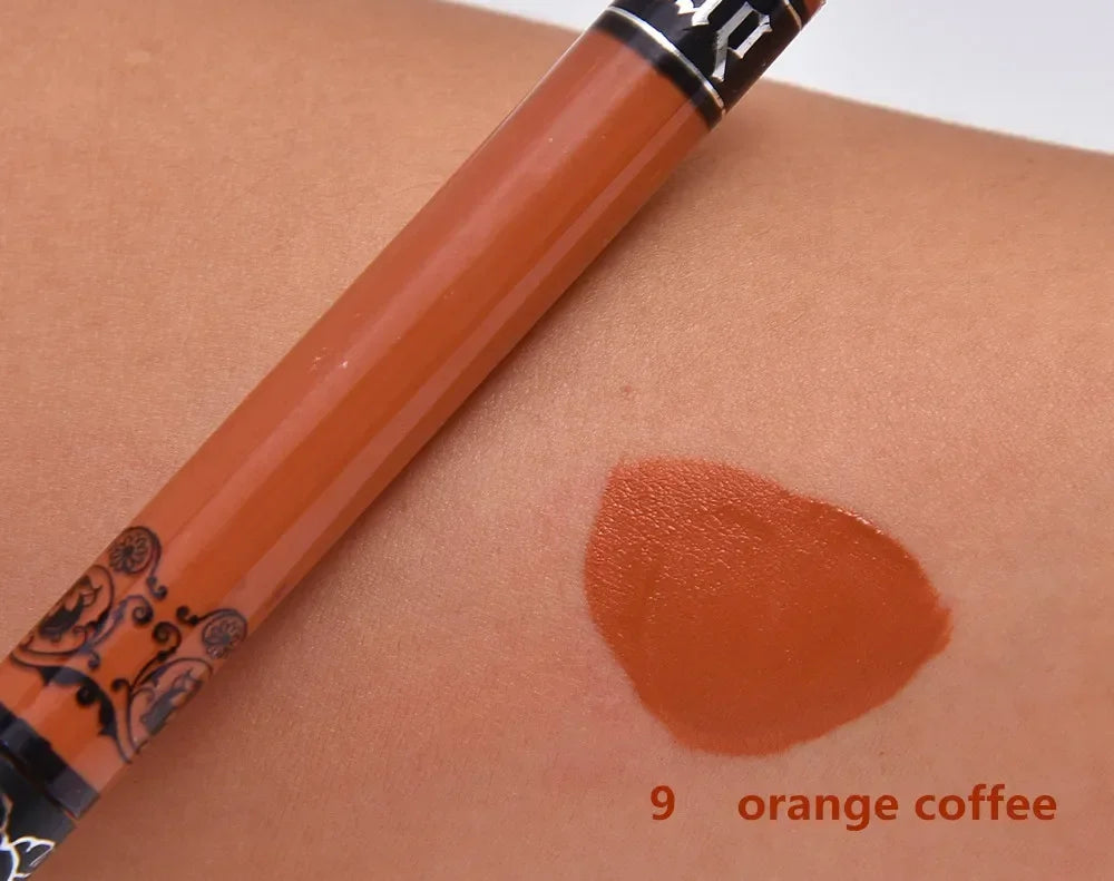 14 Color Liquid Lipstick Makeup Sexy Colors Lips Paint Matte Lipstick Waterproof Long Lasting Lipgloss Beauty Maquiagem.