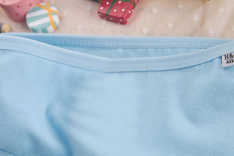 7Pcs/Lot Plus Size Underwear Women's Panties Cotton Girl Brief Sexy Lingeries Shorts Underpant Solid Panty Female Intimate M-4XL.