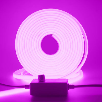 Dimmable COB LED Neon Light Strip 220V Dimmer Power Kit Waterproof 10 Colors 5m 10m 20m 30m 0.5m 288LEDs/m Flex Tube Lamp Decor