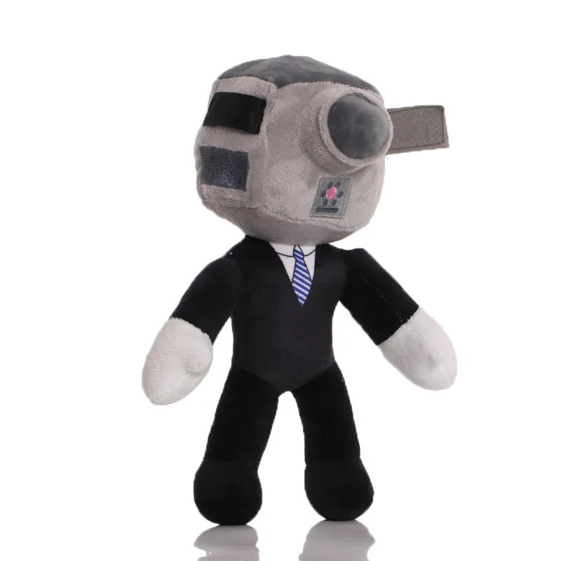 Skibidi Toilet Plush Doll Toys Collectible Gifts for Kids Fans Adults Birthday Anime Game Figure Titan TV Man Cameraman