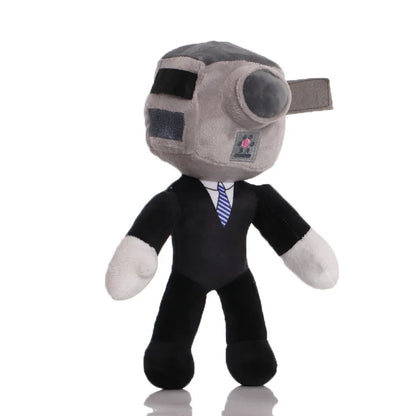 Skibidi Toilet Plush Doll Toys Collectible Gifts for Kids Fans Adults Birthday Anime Game Figure Titan TV Man Cameraman