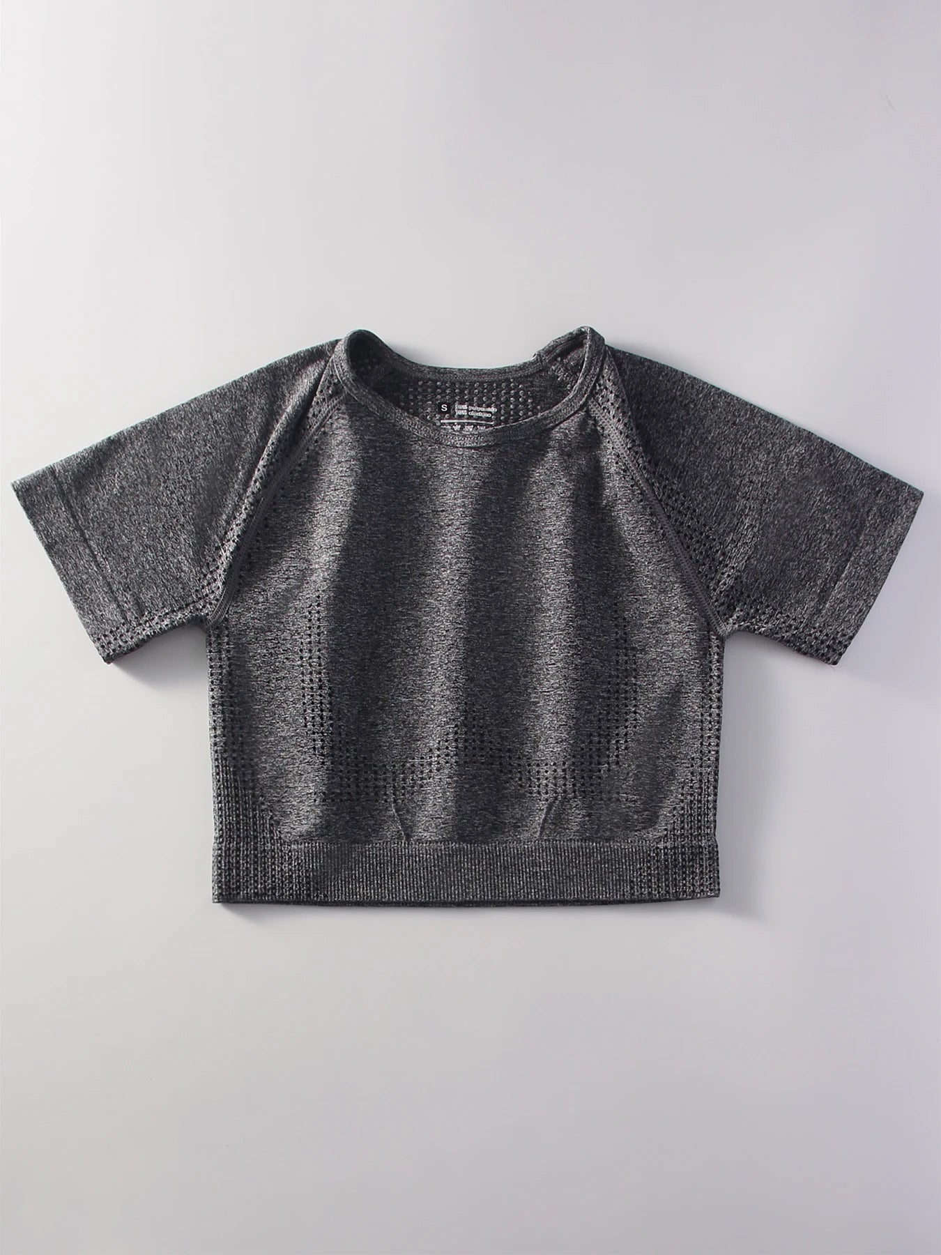 Women Seamless Yoga T-Shirt Fitness Crop Top Workout Gym Shirts Short Sleeve Quick-drying Yoga T-shirts Sportswear Female.