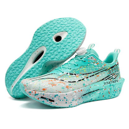 Supercritical E-TPU Marathon Running Shoes Men Women High-quality Road Jogging Shoes Light Comfy Sneakers Mesh Training Shoes