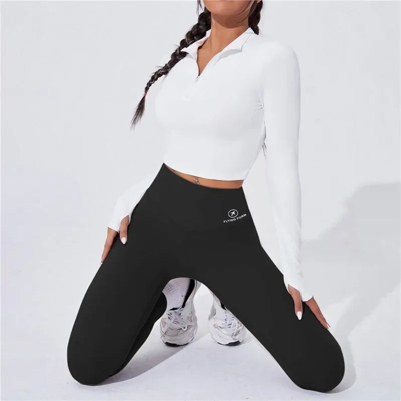1pc Frauen Hohe Taille Yoga Leggins Gym Sport Strumpfhosen Frau Laufhose Sexy Butt Hebe Leggings Gym Fitness Push-Up leggins ﻿.
